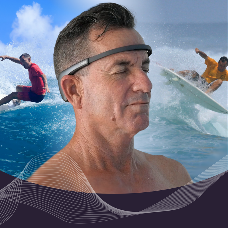 How surfer Tony Roberts uses Muse to train his mind and surf better at 61