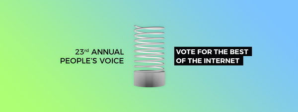 We've Been Nominated! Webby's Best in Apps, Mobile, and Voice: Connected Products & Wearables